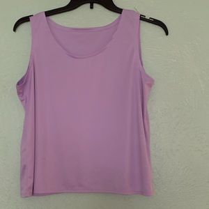 Women’s tank top, and a large light lilac color